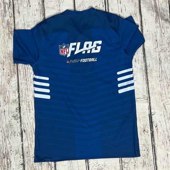 Indianapolis Colts Flag Football Reversible NFL Football Boys Youth Jersey - Picture 4 of 6